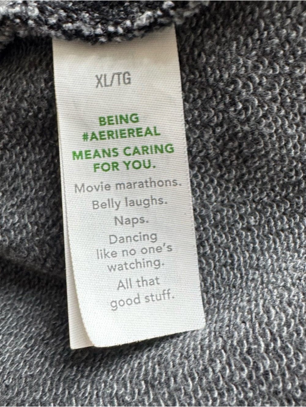 Aerie Go-To Fleece Short Smoked Gray Elastic Waist Cotton Blend Minimal Cozy - Picture 8 of 10
